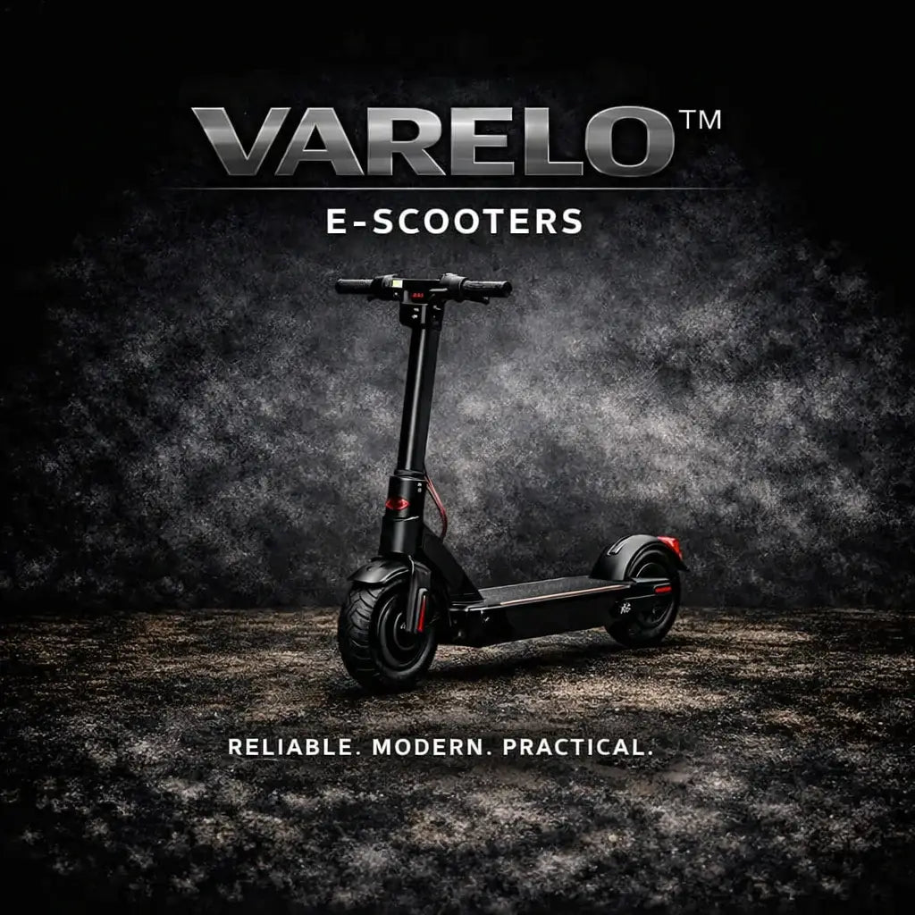 VARELO E-Scooters Panel - Large Tagline