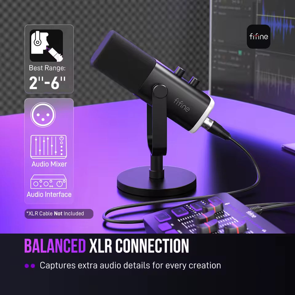 Balanced XLR and USB-C dual connectivity interface demonstration for professional audio gear