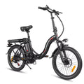 Black SAMEBIKE CY20 electric bike on a white background