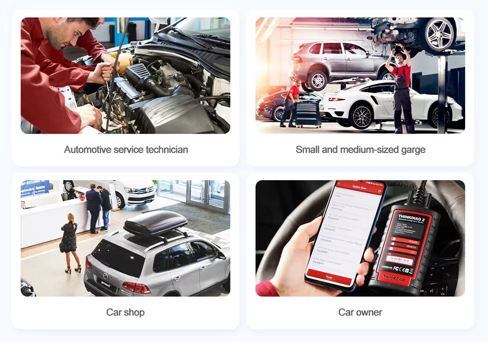ThinkDiag 2 professional automotive diagnostic scanner in use for vehicle repair and live troubleshooting