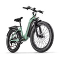 Mint Green JOOBIKE JOO1 electric bicycle on a white background