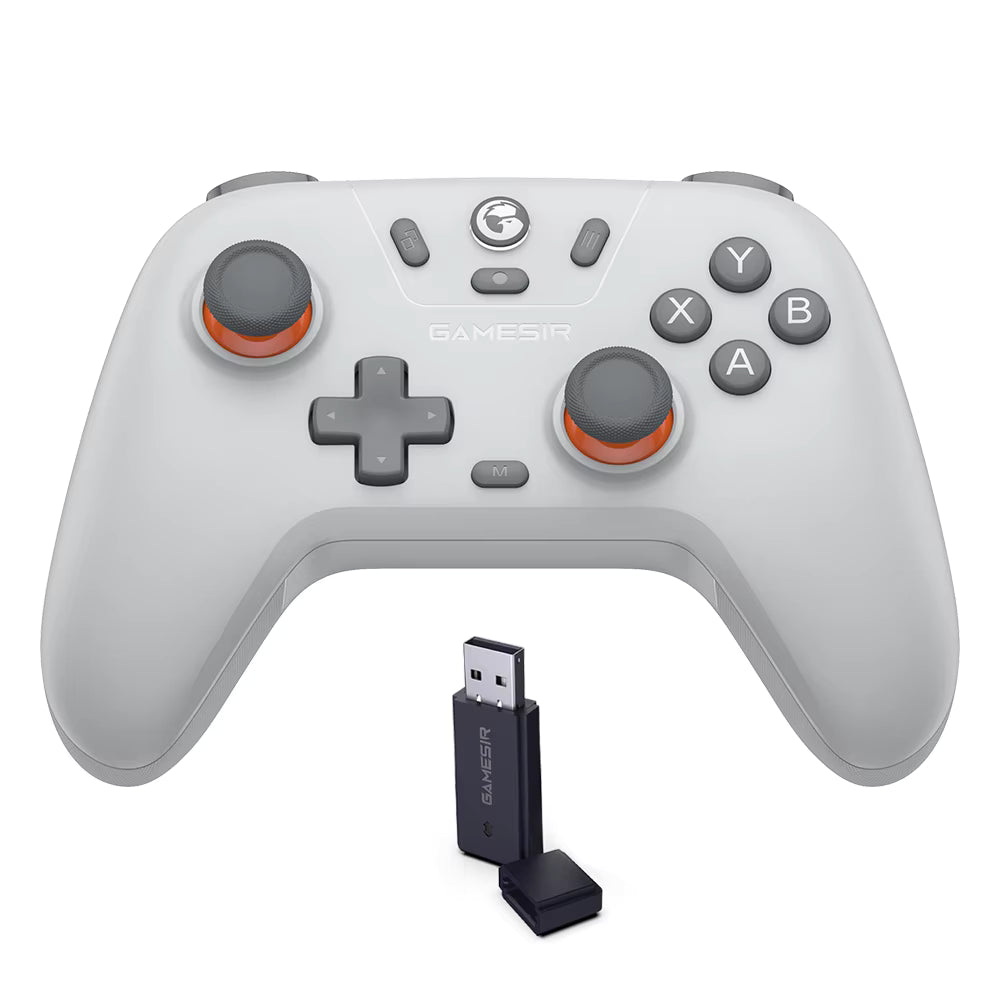 GameSir Nova Lite Wireless Controller in  Light Grey with USB Receiver