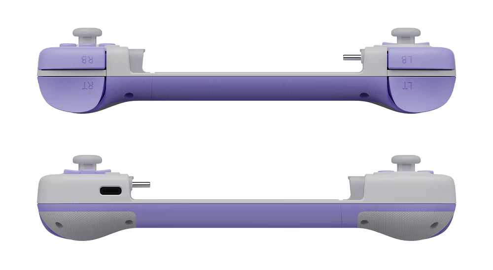 GameSir X2s mobile controller top profile view showing bumpers and triggers