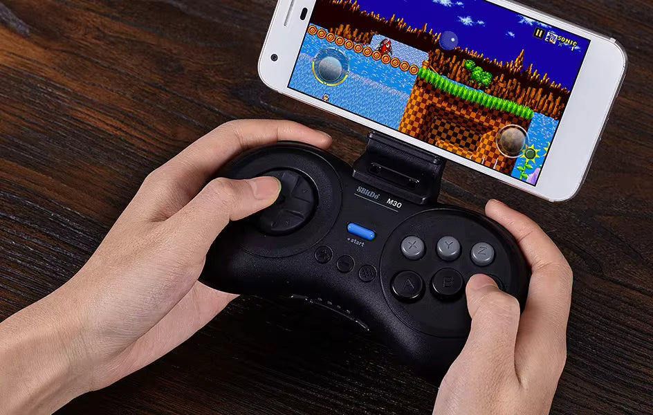 8BitDo M30 Bluetooth Controller Classic Black Used with Mobile