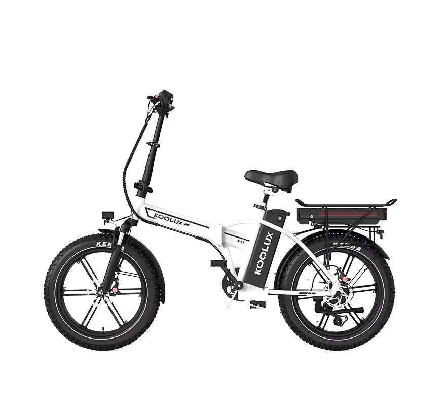 KOOLUX X11S Electric bike with 'Koolux' branding on a white background
