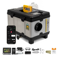Sunster 8KW Portable Diesel Air Heater main unit with smart LCD controller and full accessory kit