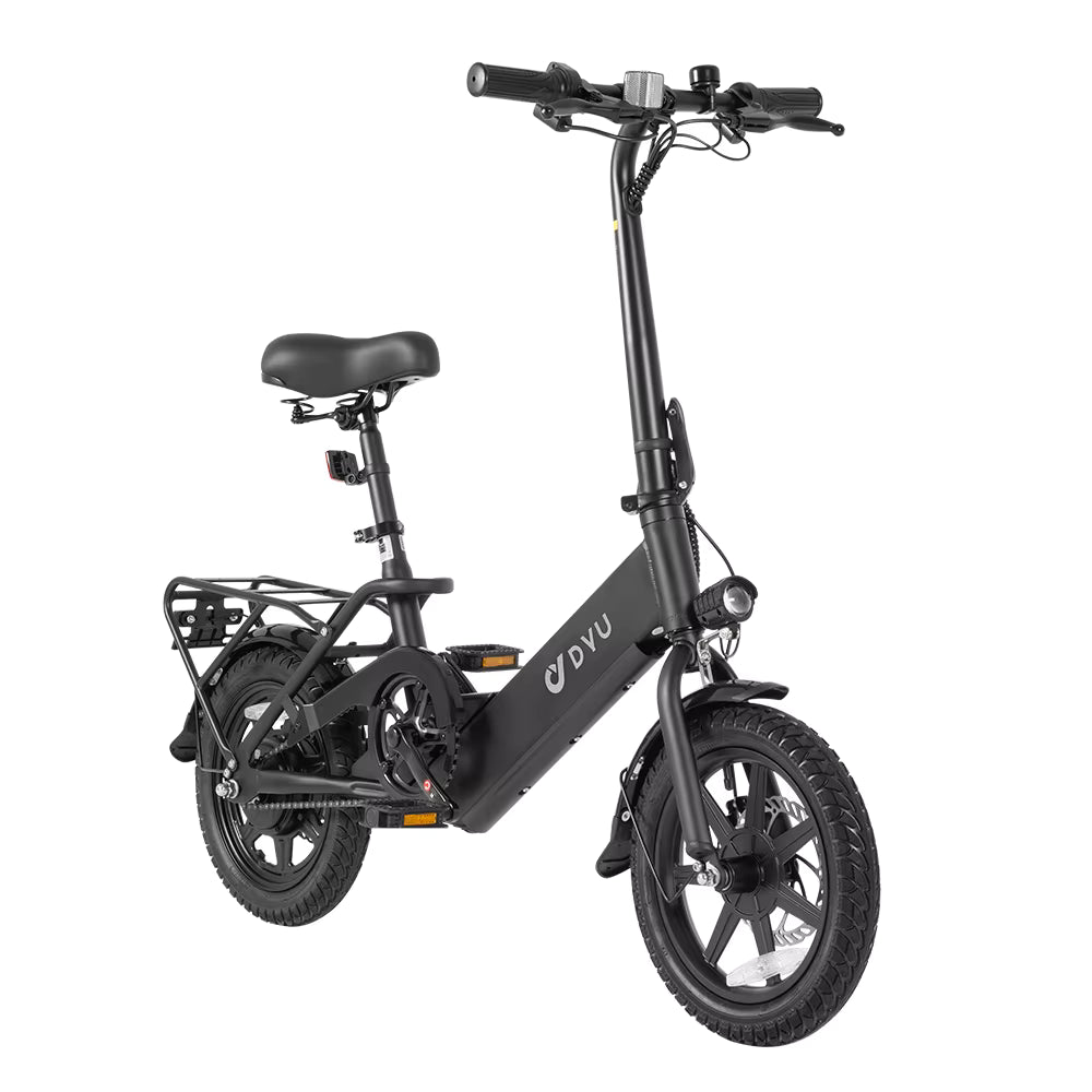 DYU C3 Folding Electric Bike 14 Inch 250W Motor 36V 7.5Ah Lightweight Commuter