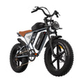 JANSNO X70 Electric bike with fat tires on a white background