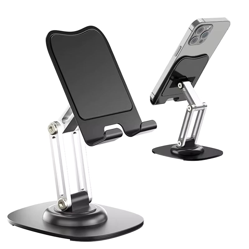 360° Rotation Portable Desktop Stand front angle view on a desk setup   
