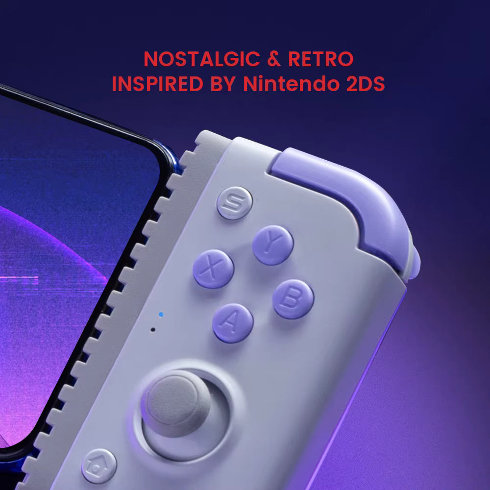 GameSir X2s retro colorway inspired by classic Nintendo handheld design
