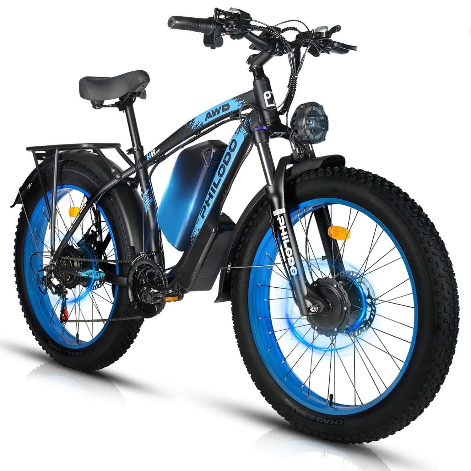 PHILODO H8 3000W Fat‑Tyre Electric Mountain Bike