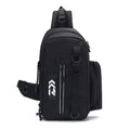 Fishing Tackle Storage Bag – Multifunctional Outdoor Crossbody Gear Bag with Rod Storage