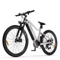 White electric bicycle on a white background