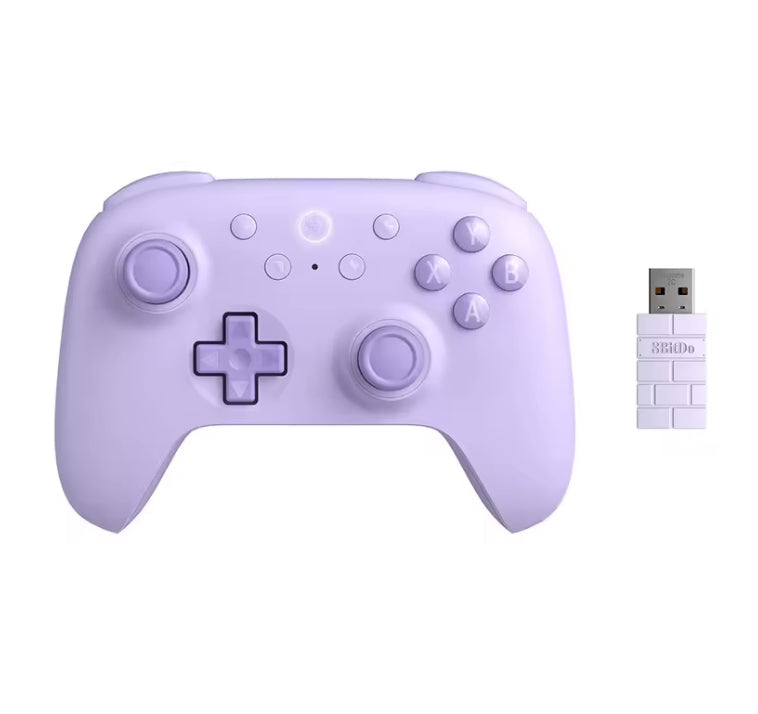 8BitDo Ultimate 2C Ultra-Low Latency Wireless Gaming Controller in Deep Lilac