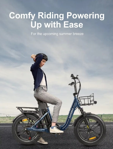 SAMEBIKE C05 PRO Electric Bike 500W 36V 13Ah 20 Inch Fat Tyre Folding E Bike