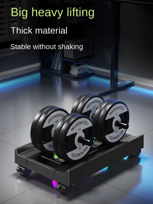 BEISHI heavy-duty CPU holder weight test graphic demonstrating thick material stability under heavy loads