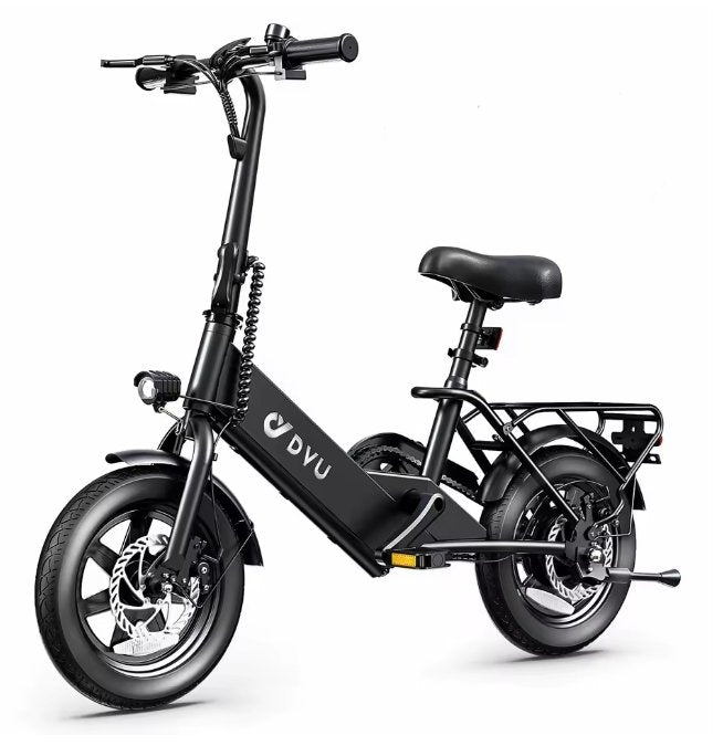 DYU C3 Folding Electric Bike 14 Inch 250W Motor 36V 7.5Ah Lightweight Commuter