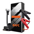 EAFC 1200A 4-in-1 Car Jump Starter and Air Compressor kit with smart clamps and accessories