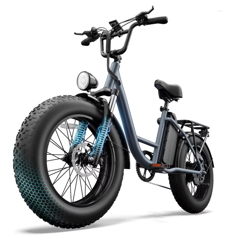 URLIFE E20 Pro 15.6Ah Folding Fat Tyre E-Bike | VARELO