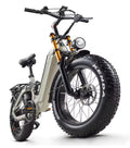 Electric Bike with Kenda tires on white background.