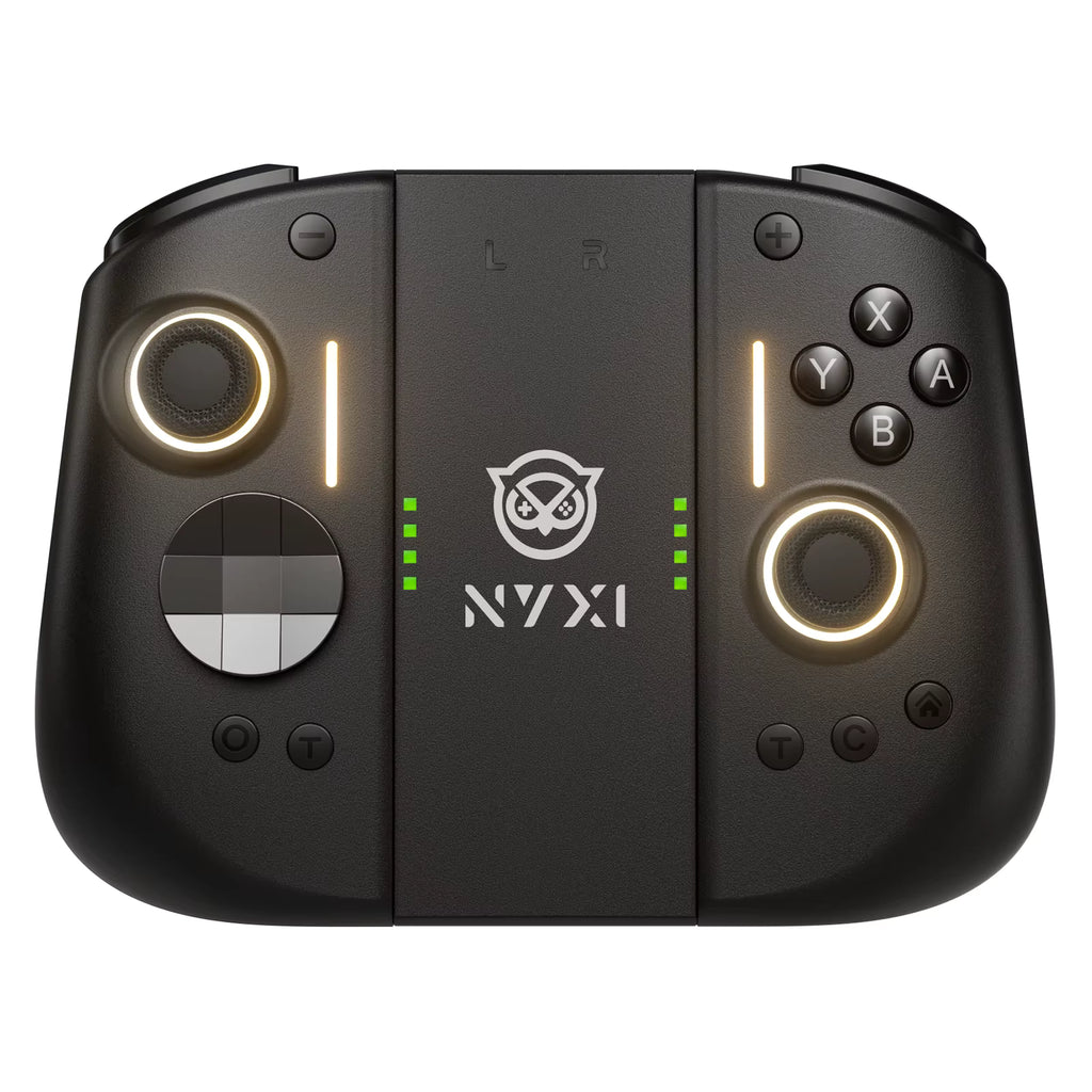 NYXI Hyperion 3 JoyPad for Nintendo Switch 2 - Black Modular Controller with Hall Effect Joysticks and RGB Lighting