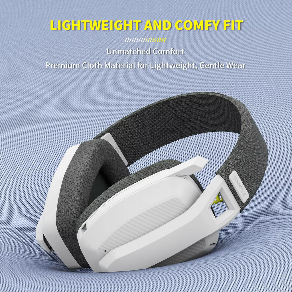 Promotional graphic emphasizing lightweight comfort and ergonomic design features