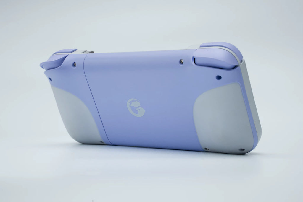 GameSir X2s mobile gaming controller angled back view on white background