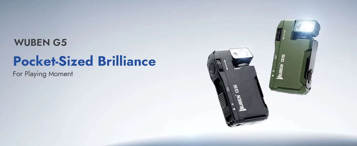 Wuben G5 Pocket Sized Brilliance lifestyle preview