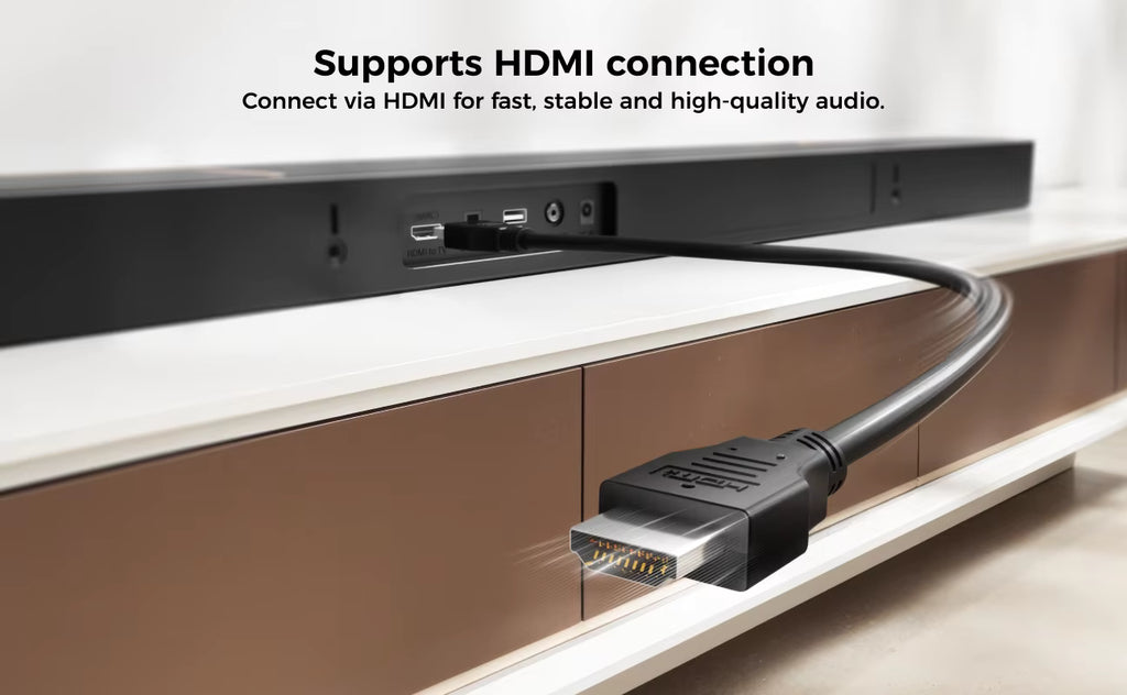 ULTIMEA Skywave F40 rear panel showing high-speed HDMI eARC connectivity port