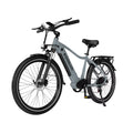 KOOLUX X3 Grey electric bicycle with black wheels on a white background