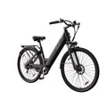 PIXAR C1 Electric City E-Bike Black electric bicycle on a white background