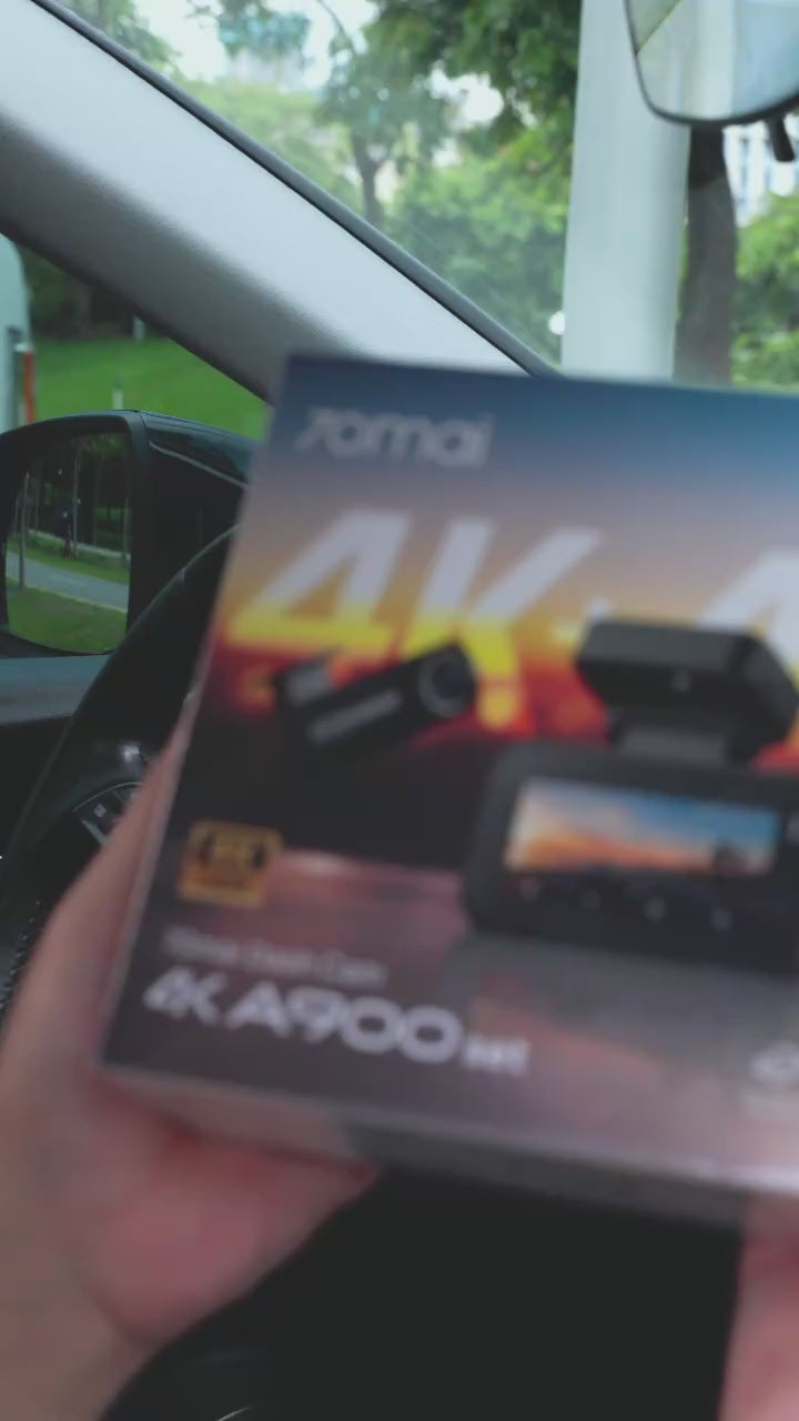 70mai A900 Retail Box Unboxing and Real-World Product Showcase