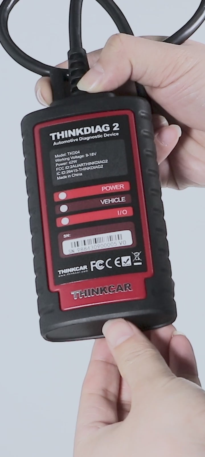 ThinkDiag 2 hardware and app setup demonstration video detailing device pairing and initial configuration